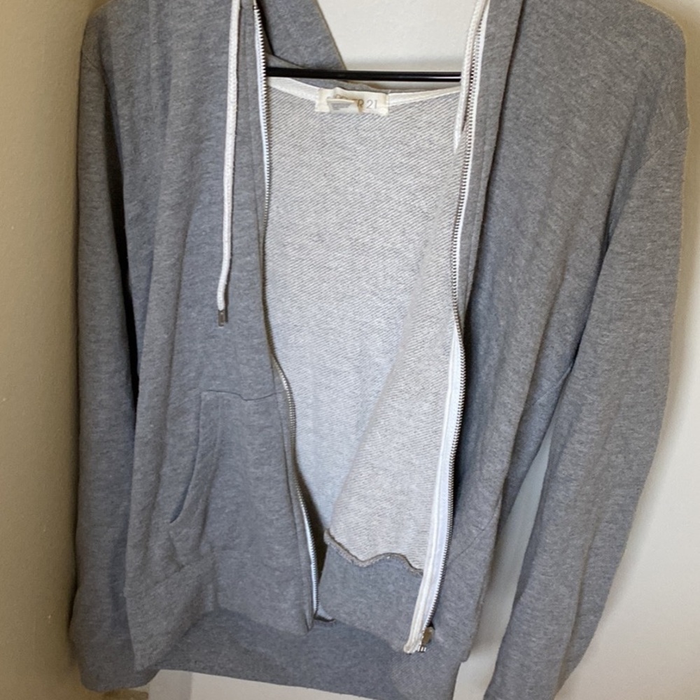 Zip up hoodie